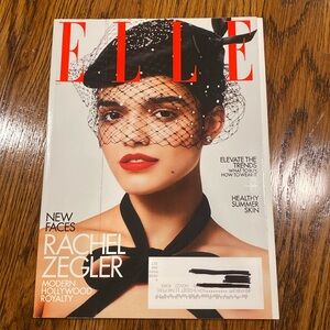 Elle Magazine - May 2022 - Rachel Zegler - NEVER READ!    skin fashion magazines
